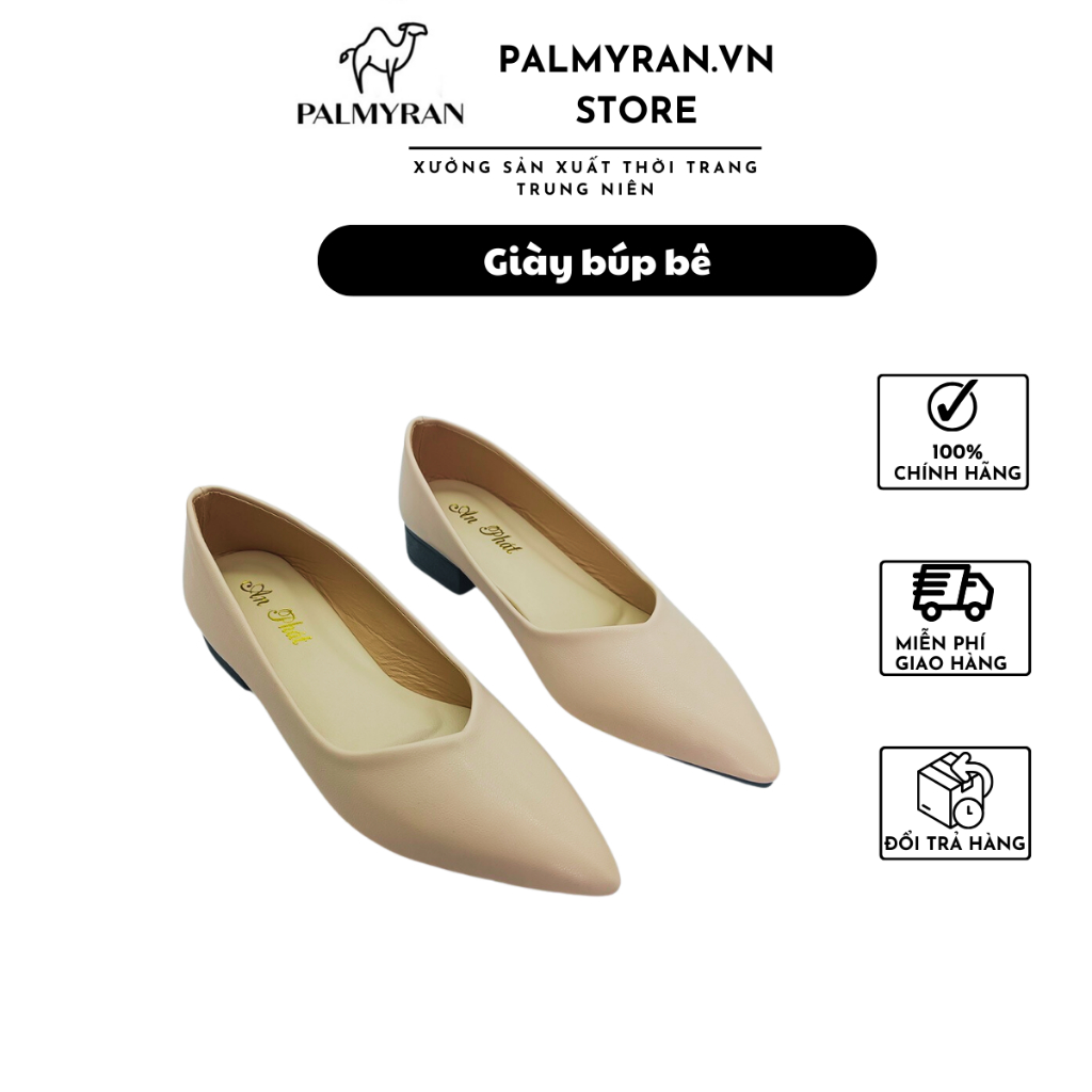Giày Búp Bê CG23 Kem
