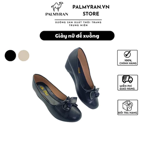 Giày Búp Bê Nữ CG21 - giày da nữ trung niên