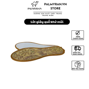 Lót Giày Quế khử mùi hôi chân cao cấp palmyran LQ01