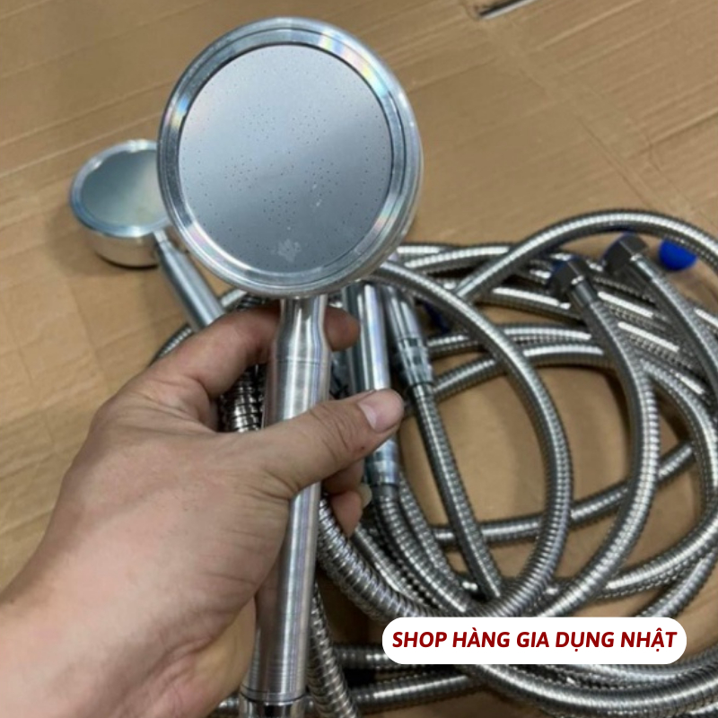 Vòi Sen Nóng Lạnh Inox 304 Made In Japan Tia Nước Nhỏ Áp Lực Cao SP06