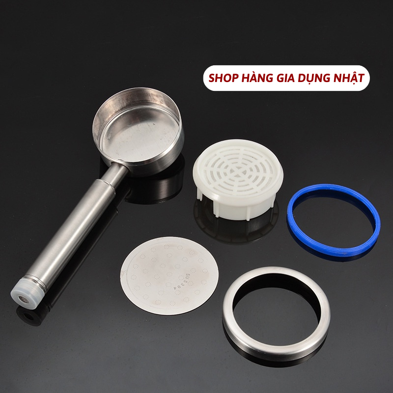 Vòi Sen Nóng Lạnh Inox 304 Made In Japan Tia Nước Nhỏ Áp Lực Cao SP06