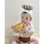 Set bộ body dài tay, ngắn tay cover Bánh Mỳ kèm mũ TẶNG TẤT TRẮNG cho em bé từ 5-13kg