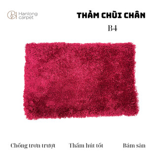 [H] Thảm chùi chân B4 cao cấp lông mềm mịn, êm ái, thấm hút nước tốt phù hợp decor bàn trang điểm