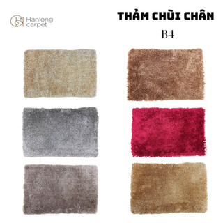 [H] Thảm chùi chân B4 cao cấp lông mềm mịn, êm ái, thấm hút nước tốt phù hợp decor bàn trang điểm