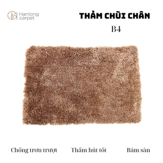 [H] Thảm chùi chân B4 cao cấp lông mềm mịn, êm ái, thấm hút nước tốt phù hợp decor bàn trang điểm