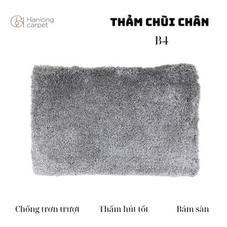 [H] Thảm chùi chân B4 cao cấp lông mềm mịn, êm ái, thấm hút nước tốt phù hợp decor bàn trang điểm