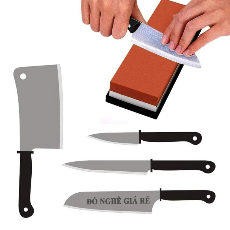 Đá Mài Dao Nhật Bản 2 Mặt Siêu Sắc Độ Mịn 3000 Đến 8000 Nhanh Sắc Bén Độ Dày 3cm SP08