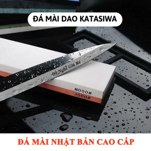 Đá Mài Dao Nhật Bản 2 Mặt Siêu Sắc Độ Mịn 3000 Đến 8000 Nhanh Sắc Bén Độ Dày 3cm SP08