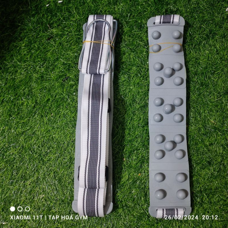 Đai massage máy chạy bộ, chất liệu vải Polyester tai treo bằng sắt