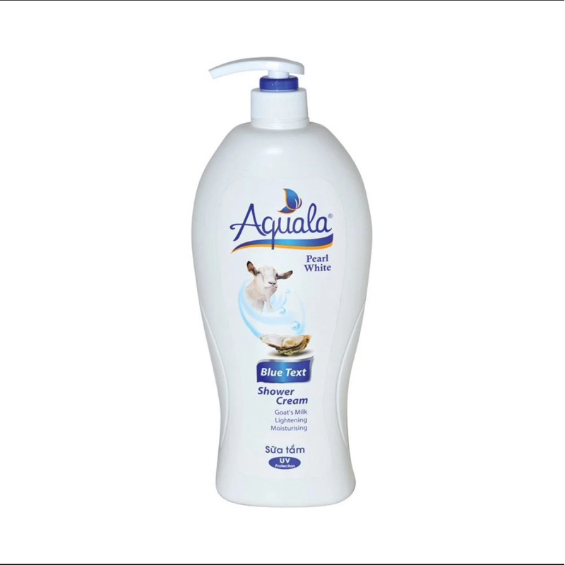 Sữa Tắm Aquala Sữa Dê Ngọc Trai Xanh Dương (1200ml)