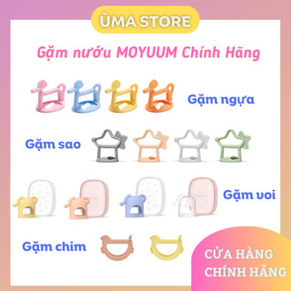 Gặm nướu Moyuum Hàn Quốc cao cấp chính hãng, chất liệu silicon siêu mềm an toàn cho bé