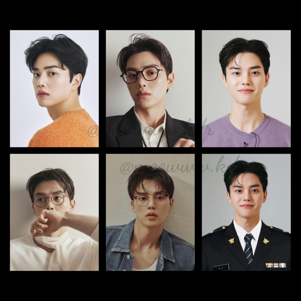 set ảnh thẻ diễn viên Song Kang- Song Kang id