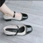 Giày marry đế cao 5f siêu nhẹ mix màu mũi bóng quai xích sang chảnh( 5f mix màu phối xích)