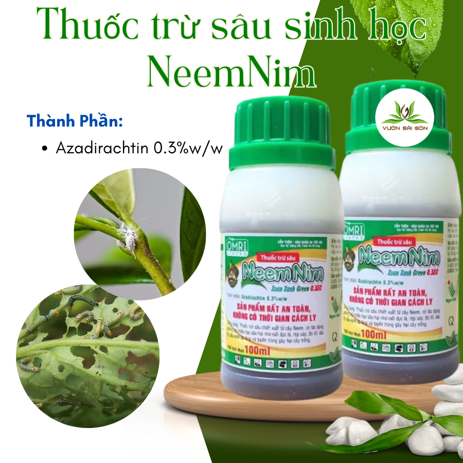 Thuốc trừ sâu sinh học NeemNim 100ml 1