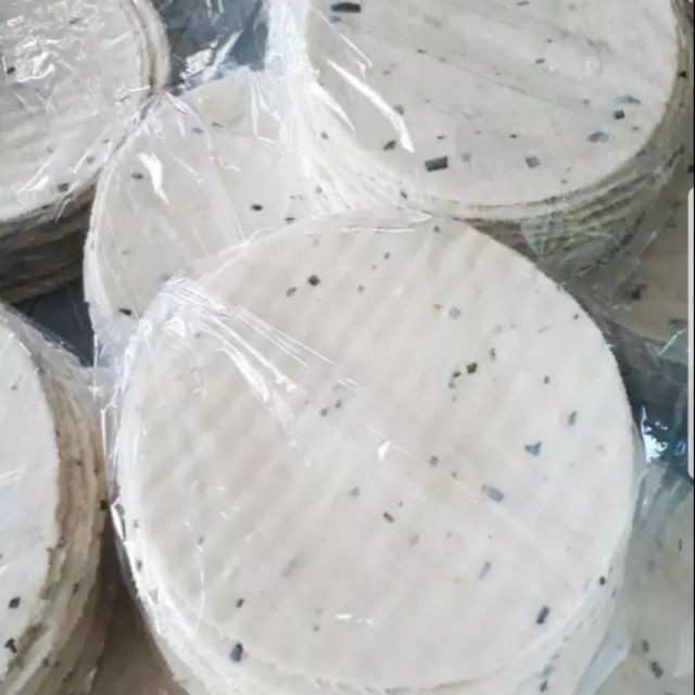 Bánh phồng sữa nước cốt dừa - 1 xấp 10 bánh.