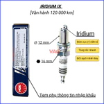 [NGK Iridium ] Bộ Bugi Matiz 4, Spark 1.2, 1.0L SOHC 2011- Iridium IX , Vận hành 120 000 km Bảo hành Chính hãng 3 tháng! — ảnh 2
