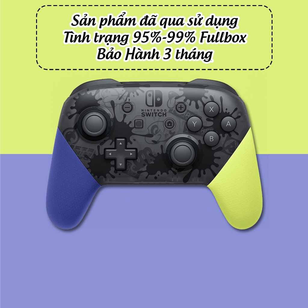 Tay cầm Nintendo Switch Pro Controller hàng chính hãng | Shopee Việt Nam