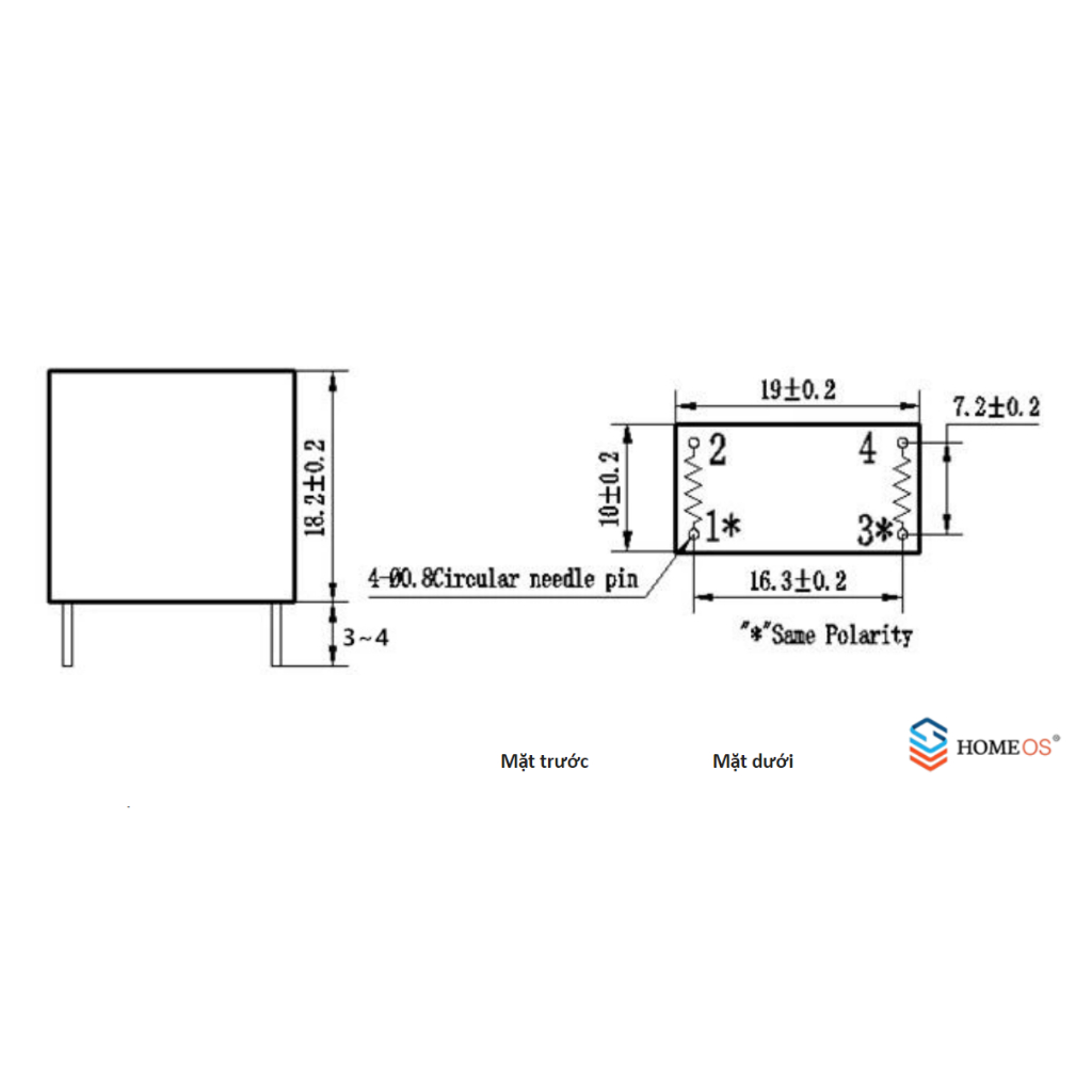 Cảm biến điện áp ZMPT107-1