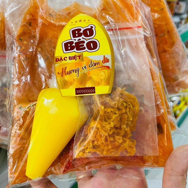 Bánh tráng dẻo bơ béo full topping.