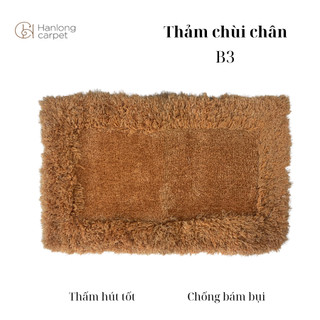 [H] Thảm chùi chân B3 siêu thấm nước, siêu mềm mượt, chống trơn trượt thích hợp để decor phòng ngủ