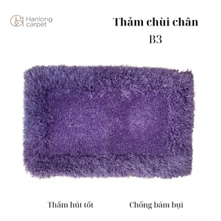 [H] Thảm chùi chân B3 siêu thấm nước, siêu mềm mượt, chống trơn trượt thích hợp để decor phòng ngủ