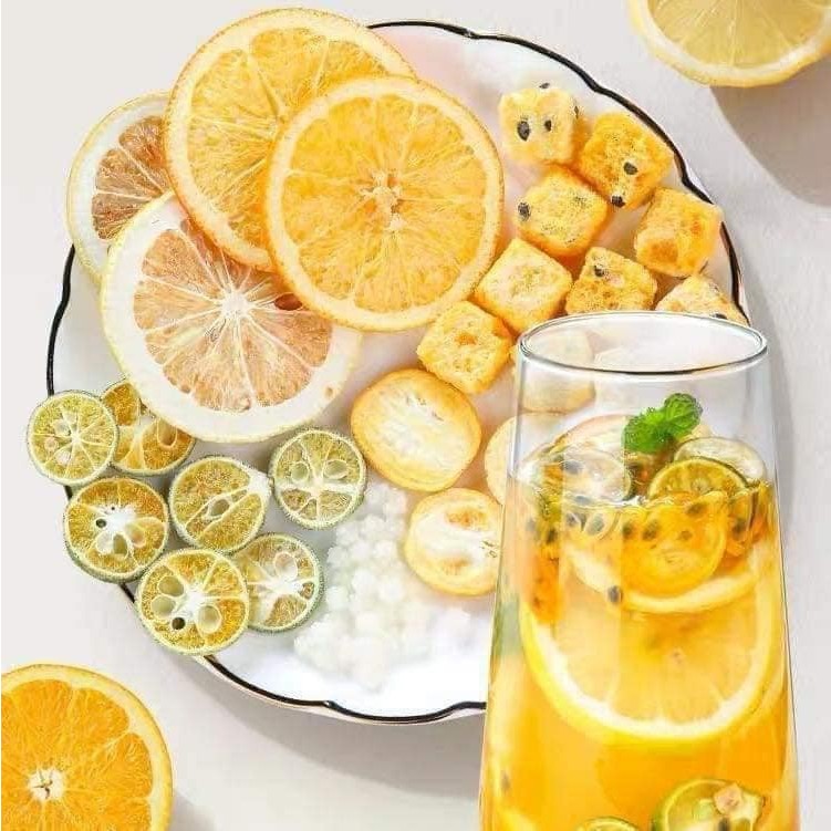 Ảnh Trà detox trái cây chanh dây kim quất trắng da Camifarm, thanh nhiệt cơ thể, bổ sung vitamin C 3