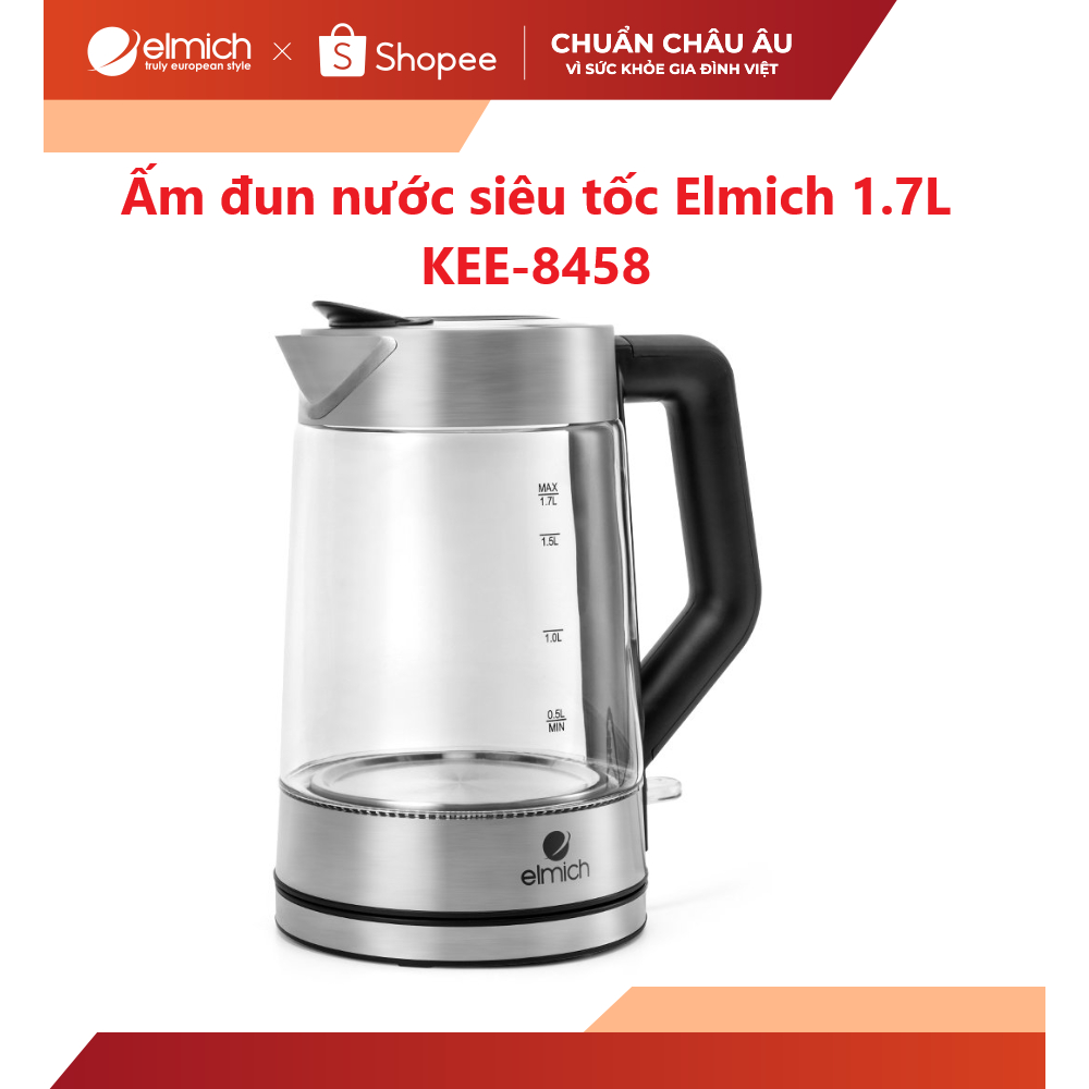 Ấm đun nước siêu tốc Elmich 1.7L KEE-8458