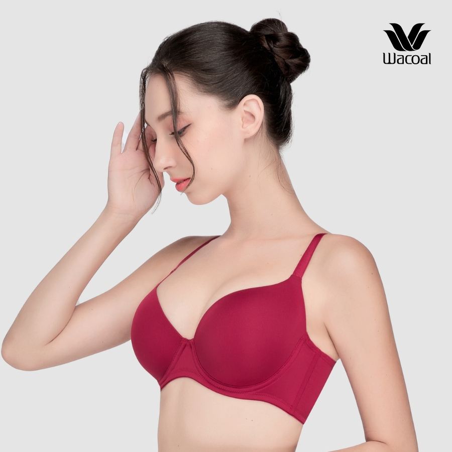 Áo ngực nữ Wacoal ILB5971 mút mỏng nhẹ nâng ngực có gọng chống tuột, Áo lót bigsize bản lưng to - LB5971