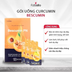 Tinh Chất Nghệ Nano Tốt Gấp 20 Lần Nghệ Mật Ong Cho Người Đau Dạ Dày | Bescumin Fobe