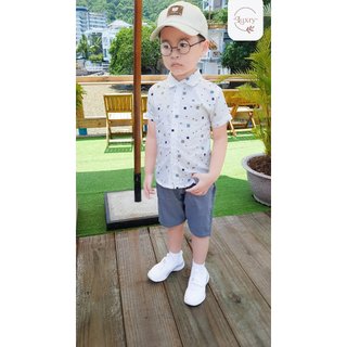 BST Áo sơ mi cho bé trai PREMIUM thương hiệu Mẹ và Con+ vải sợi tre thoáng mát từ 18 tháng-13 tuổi