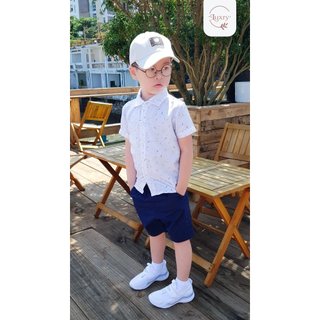 BST Áo sơ mi cho bé trai PREMIUM thương hiệu Mẹ và Con+ vải sợi tre thoáng mát từ 18 tháng-13 tuổi