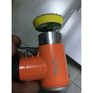 Máy đánh bóng ô tô, xe máy mini dùng hơi khí nén hiệu TOP - Máy đánh bóng mini 43mm dùng hơi