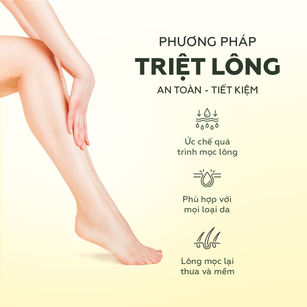 Ảnh Mỡ trăn triệt lông nguyên chất UMIHA dùng cho vùng Nách, Bikini, Chân Tay, Ngực Bụng UMIHA ORGANIC 10/30ml tại nhà 2
