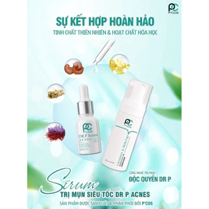 Combo Sữa Rửa Mặt và Serum Ngừa Mụn Tạm Biệt Mụn và Bảo Vệ Da Ngừa Dầu Nhờn Dr.Yangmi