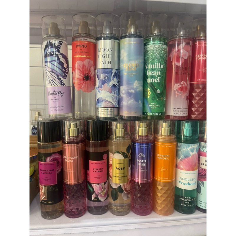 [Date 2025, 2026] Xịt thơm cơ thể Bath and body Works fullsize 236ml ...