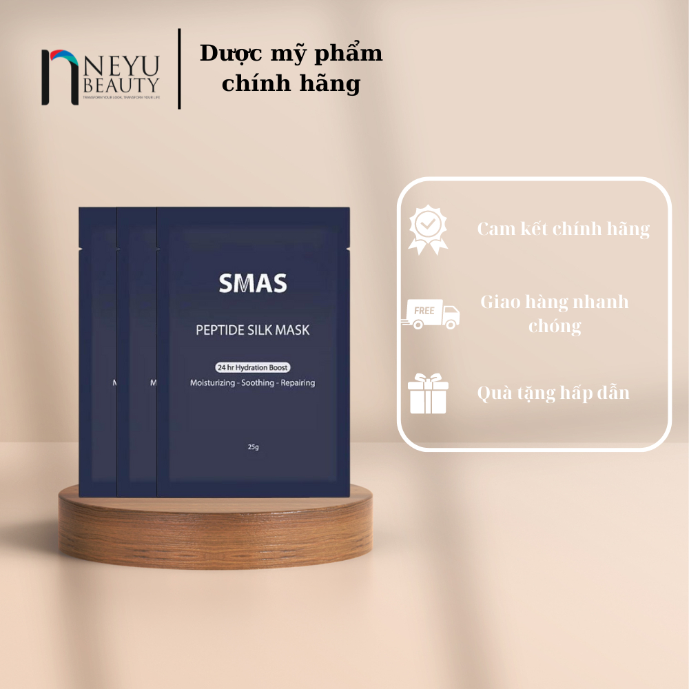 [Công Ty] SMAS Peptide Silk Mask 24H Hydration - Mặt nạ dưỡng và phục ...