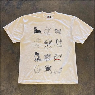 Áo Phông Nam Nữ Phối Họa Tiết Các Loại Cún Phong Cách Trẻ Trung Cá Tính, Chất Vải Cotton Khô Mềm Mịn Mát Mẻ Cho Mùa Hè