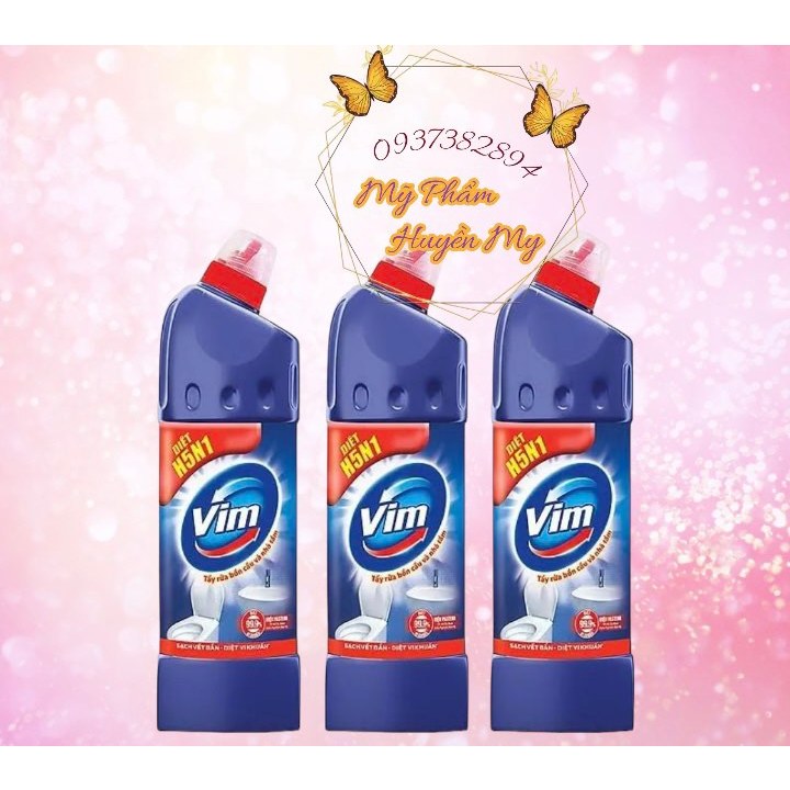 Nước tẩy VIM toilet đánh bay vi khuẩn 900ml | Shopee Việt Nam