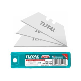 ĐỒ NGHỀ TOTAL Bộ 10 lưỡi dao tiện dụng 61X19MM THT519001