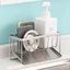 Giá Inox 304 Để Đồ Rửa Chén Bát 2 ngăn kèm khay hứng nước, Giá treo vòi inox tiện lợi