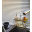 Giá Inox 304 Để Đồ Rửa Chén Bát 2 ngăn kèm khay hứng nước, Giá treo vòi inox tiện lợi