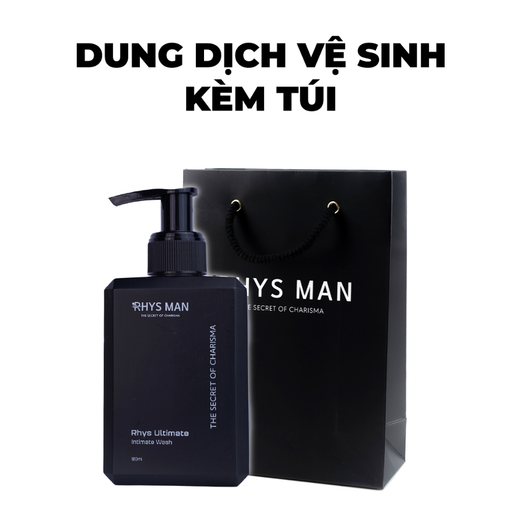 Dung dịch vệ sinh nam RHYS MAN hương bạc hà Rhys Ultimate 120ml ...