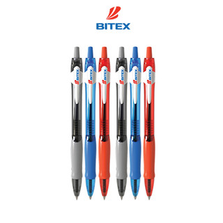 Ruột bút gel Bitex G07 mực đen, xanh, đỏ 0.5 mm (2 cái/túi)
