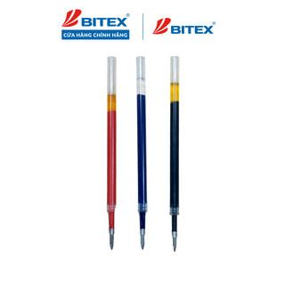 Ruột bút gel Bitex G07 mực đen, xanh, đỏ 0.5 mm (2 cái/túi)
