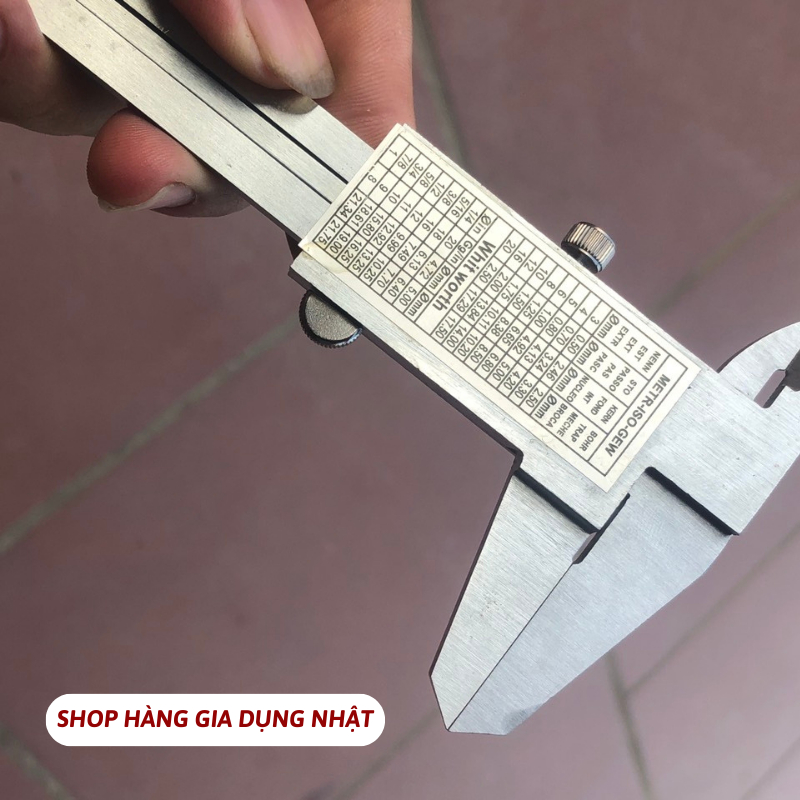 [CHÍNH HÃNG] Thước Kẹp Cơ Khí Kapusi Japan 150mm, Thước Kẹp Cơ - Đo Hợp Kim Thép Cao Cấp SP17