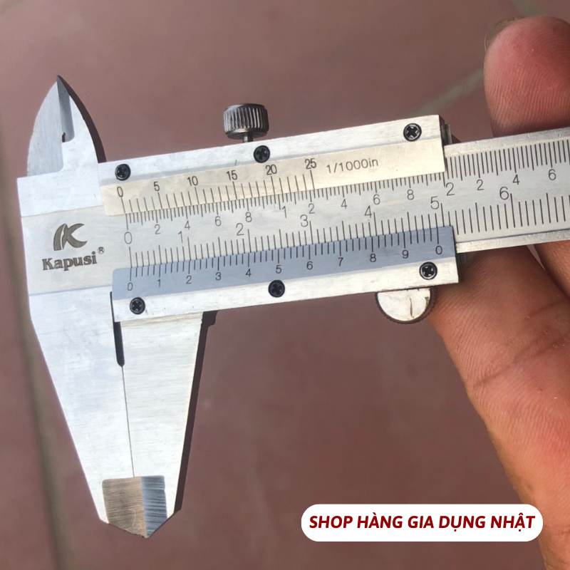 [CHÍNH HÃNG] Thước Kẹp Cơ Khí Kapusi Japan 150mm, Thước Kẹp Cơ - Đo Hợp Kim Thép Cao Cấp SP17