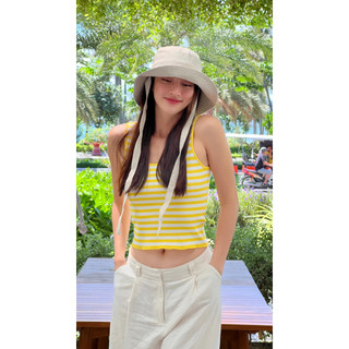 Mũ Nón Bucket Vành Rộng Linen - Chewing Gum Hat