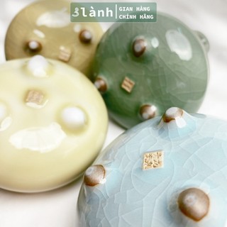 Bát Nhang Trầm Hương 3 Lành Bằng Sứ Cao Cấp Màu  Phong Thủy Trang Trí Bàn Thờ Dâng Hương
