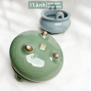 Bát Nhang Trầm Hương 3 Lành Bằng Sứ Cao Cấp Màu  Phong Thủy Trang Trí Bàn Thờ Dâng Hương