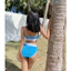 HT87 Bộ đồ lót thể thao bikini hai mảnh CẠP CAO gợi cảm kèm ĐỆM LÓT, đồ ngủ quyến rũ HT87